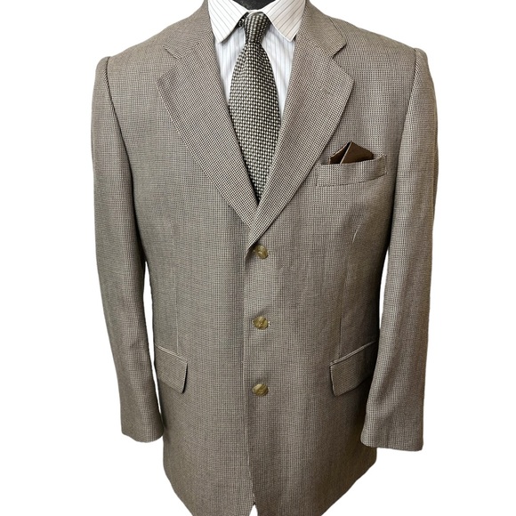 FENZIA MENS SPORT BLAZER, SIZE 44R A BLEND OF SILK AND WOOL. IN GREAT CO… - Picture 7 of 12